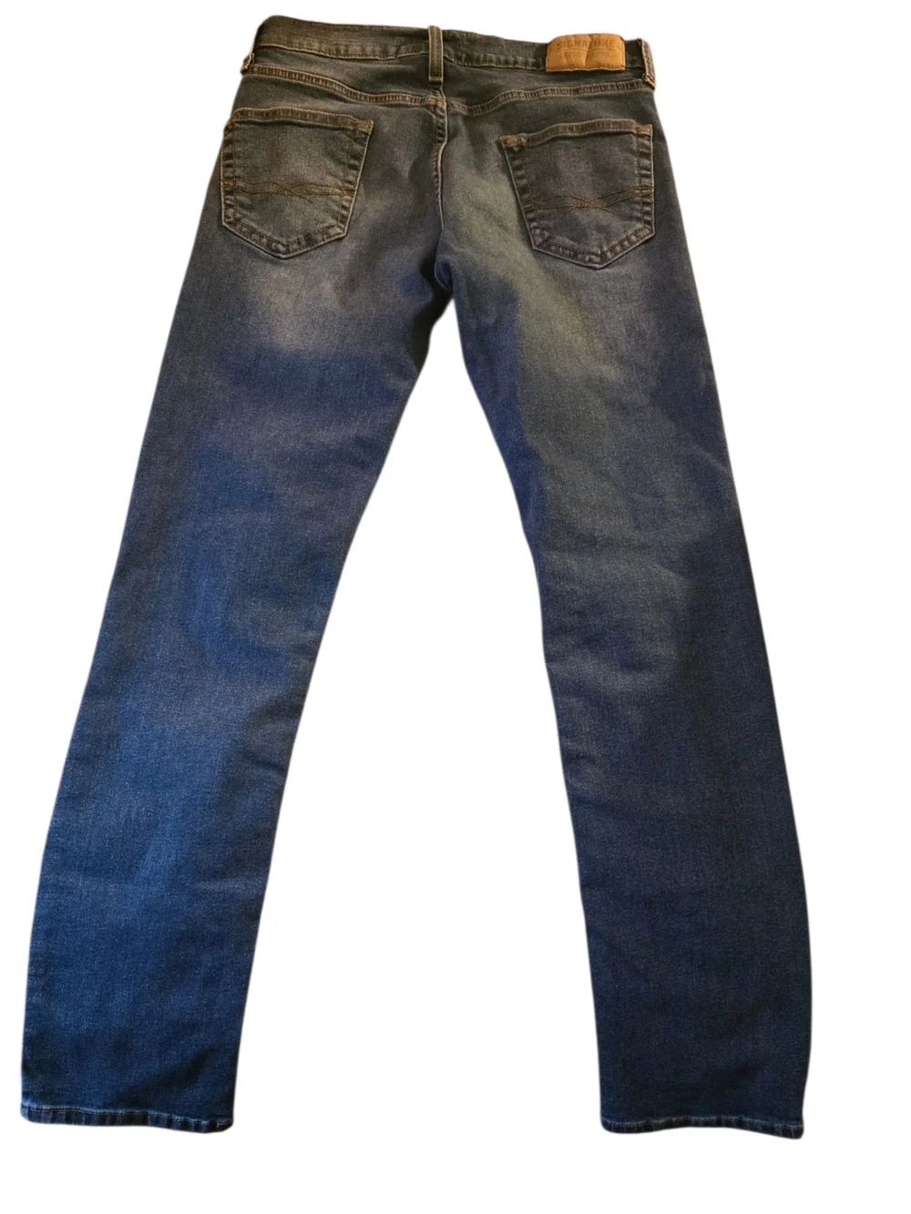 Levi's Men's Slim Straight Dark Blue Washed Jeans